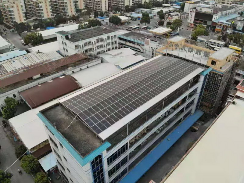 江門80kw光伏發(fā)電項目2
